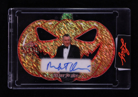 Robert De Niro 2025 Leaf Metal Halloween Jack-O'-Lantern Shimmer Red #JRD1 #1/1 at PristineAuction.com