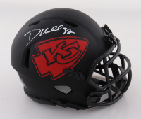 Dante Hall Signed Chiefs Lunar Eclipse Alternate Speed Mini Helmet (JSA) at PristineAuction.com