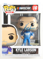 Kyle Larson Signed NASCAR #16 Funko Pop! Vinyl Figure (PA) at PristineAuction.com