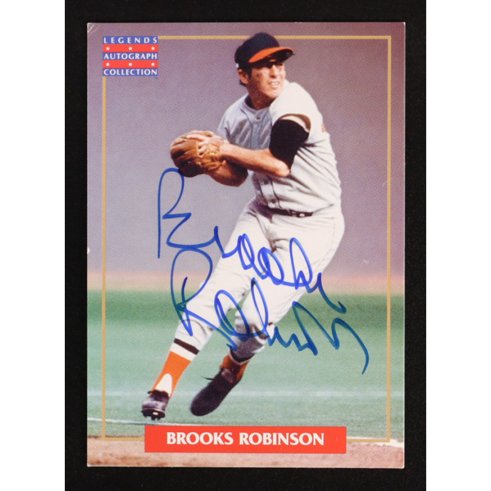 Brooks Robinson 1996 Major League Players Alumni Legends Autograph Collection HOF #NNO at PristineAuction.com