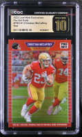 Christian McCaffrey 2023 Leaf Web Exclusives Pro Set Red #PSG91 #25/89 (CGC 10 | Pristine Black Label) at PristineAuction.com