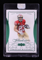 Christian McCaffrey 2024 Panini Flawless Anniversary Emerald #8 #3/3 at PristineAuction.com
