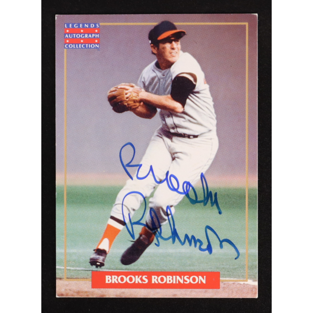 Brooks Robinson 1996 Major League Players Alumni Legends Autograph Collection HOF #NNO at PristineAuction.com