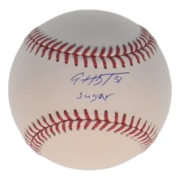 Edwin Diaz Signed OML Baseball Inscribed "Sugar" (JSA) at PristineAuction.com