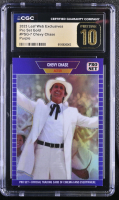 Chevy Chase 2023 Leaf Web Exclusives Pro Set Purple #PSG7 #6/15 (CGC 10 | Pristine Black Label) at PristineAuction.com