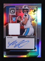 Matt Corral 2022 Donruss Optic Rookie Patch Autographs #4 #34/49 RC at PristineAuction.com