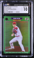 Shohei Ohtani 2023 Leaf Web Exclusives Pro Set Green #PSG69 #5/10 (CGC 10) at PristineAuction.com