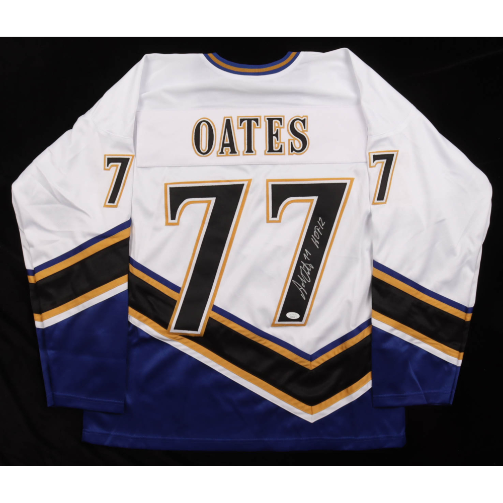 Adam Oates Signed Jersey Inscribed "HOF 12" (JSA) at PristineAuction.com