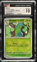 Metapod 2025 Pokemon Journey Together #002/159 (CGC 10) at PristineAuction.com