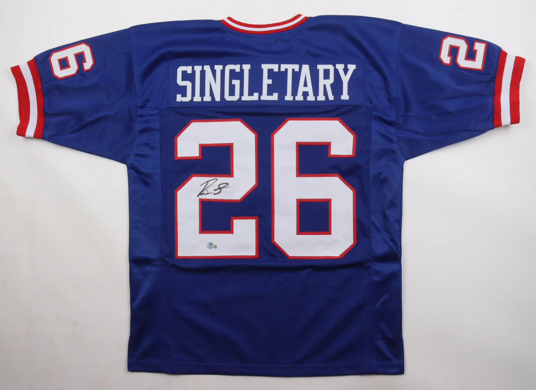 Devin Singletary Signed Jersey (Beckett) at PristineAuction.com Devin Singletary Signed Jersey (Beckett) at PristineAuction.com