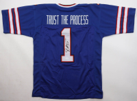 Sean McDermott Signed "Trust The Process" Jersey (JSA) at PristineAuction.com