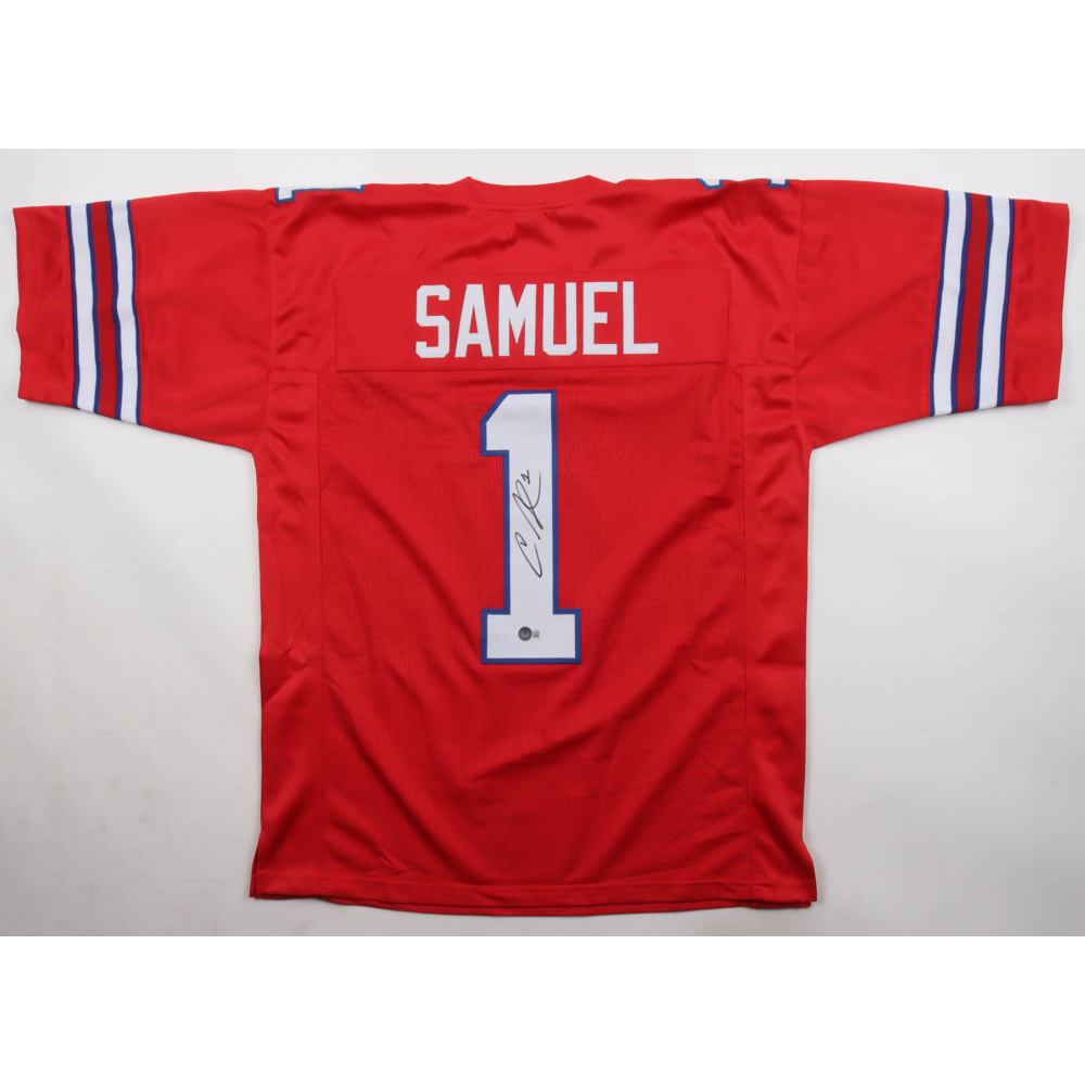 Curtis Samuel Signed Jersey (Beckett) at PristineAuction.com