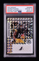 George Pickens 2022 Panini Mosaic Rookie Autographs Mosaic #18 RC (PSA 10 | Autograph Graded 10) at PristineAuction.com
