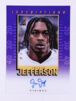 Justin Jefferson 2022 Pinnacle Inscriptions #6 at PristineAuction.com
