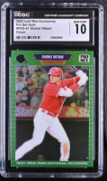 Shohei Ohtani 2023 Leaf Web Exclusives Pro Set Green #PSG61 #6/10 (CGC 10) at PristineAuction.com