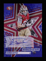 George Kittle 2025 Rookies and Stars Signatures True Blue #21 #26/99 at PristineAuction.com