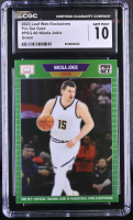 Nikola Jokic 2023 Leaf Web Exclusives Pro Set Green #PSG60 #2/10 (CGC 10) at PristineAuction.com