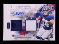 Cam Skattebo 2025 Panini Impeccable Elegance Rookie Helmet and Patch Autographs #32 #07/89 RC at PristineAuction.com