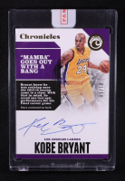 Kobe Bryant 2017-18 Panini Chronicles Autographs Gold #27 #09/10 at PristineAuction.com