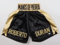 Roberto Duran Signed Boxing Trunks (JSA) at PristineAuction.com