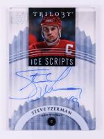 Steve Yzerman 2014-15 Upper Deck Trilogy Ice Scripts #ISSY A at PristineAuction.com