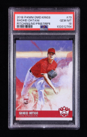 Shohei Ohtani 2018 Diamond Kings #73 RC (PSA 10) at PristineAuction.com