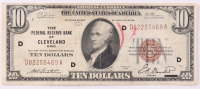 1929 $10 Ten Dollars U.S. National Currency Bank Note - Cleveland at PristineAuction.com