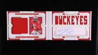Jaxon Smith-Njigba 2023 Panini National Treasures Collegiate College Materials Signature Booklet #7 #36/99 RC at PristineAuction.com