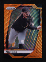 Paul Skenes 2025 Panini Prizm Prizms Orange Wave #248 #09/49 at PristineAuction.com
