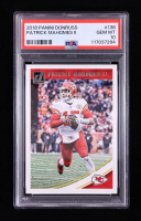 Patrick Mahomes II 2018 Donruss #138 (PSA 10) at PristineAuction.com