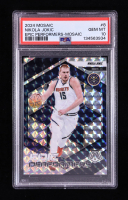 Nikola Jokic 2024-25 Panini Mosaic Epic Performers Mosaic #8 (PSA 10) at PristineAuction.com