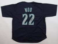 Bryan Woo Signed Jersey (Wilder Tag) at PristineAuction.com