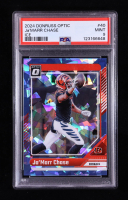 Ja'Marr Chase 2024 Donruss Optic Ice #40 #03/15 (PSA 9) at PristineAuction.com