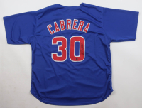 Edward Cabrera Signed Jersey (Wilder Tag) at PristineAuction.com