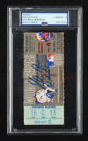 Nolan Ryan Signed 1969 Original World Series Game Ticket Inscribed "69 W.S. Champs" (PSA Gem MT 10) at PristineAuction.com