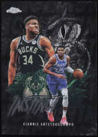 Giannis Antetokounmpo 2025-26 Topps Chrome Instinct #INS4 at PristineAuction.com