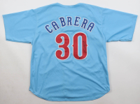 Edward Cabrera Signed Jersey (Wilder Tag) at PristineAuction.com
