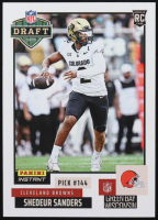 Shedeur Sanders 2025 Panini Instant Draft Night #NFLDN7 RC at PristineAuction.com