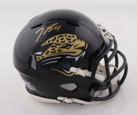 Tank Bigsby Signed Jaguars Speed Mini Helmet (JSA) at PristineAuction.com