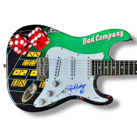 Paul Rodgers Signed "Bad Company: Straight Shooter" Custom Stratocaster Guitar (JSA) at PristineAuction.com