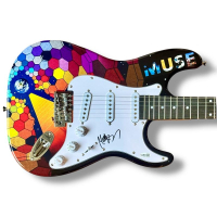 Matt Bellamy Signed "Muse" Custom Stratocaster Guitar (JSA) at PristineAuction.com