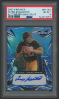 Terry Bradshaw 2023 Leaf Vibrance Autograph Navy Blue #BATB2 #16/20 (PSA 8) at PristineAuction.com