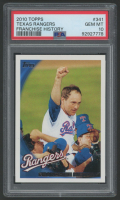 Nolan Ryan 2010 Topps Texas Rangers Franchise History #341 (PSA 10) at PristineAuction.com