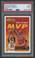 Michael Jordan 1992-93 Upper Deck #67 MVP (PSA 9) at PristineAuction.com