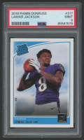 Lamar Jackson 2018 Donruss #317 RR RC (PSA 9) at PristineAuction.com