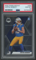 Justin Herbert 2020 Mosaic #204 RC (PSA 10) at PristineAuction.com