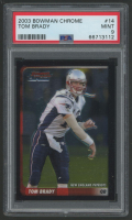 Tom Brady 2003 Bowman Chrome #14 (PSA 9) at PristineAuction.com