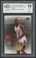 Michael Jordan 2009-10 Upper Deck MJ Legacy Collection Gold #35 (BCCG 10) at PristineAuction.com