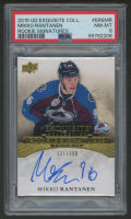 Mikko Rantanen 2015 UD Exquisite Collection Rookie Signatures #ERSMR #121/199 (PSA 8) at PristineAuction.com