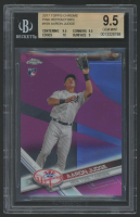 Aaron Judge 2017 Topps Chrome Pink Refractors #169 RC (BGS 9.5) at PristineAuction.com